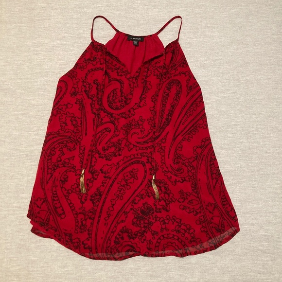 LeChateau Halter Spaghetti strap top - M - Picture 2 of 14